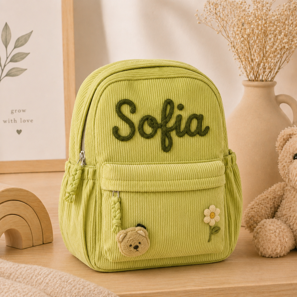 Mivio Kids – Mochila Infantil Personalizada con Nombre Bordado