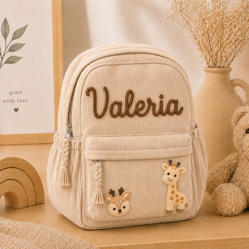 Mivio Kids – Mochila Infantil Personalizada con Nombre Bordado