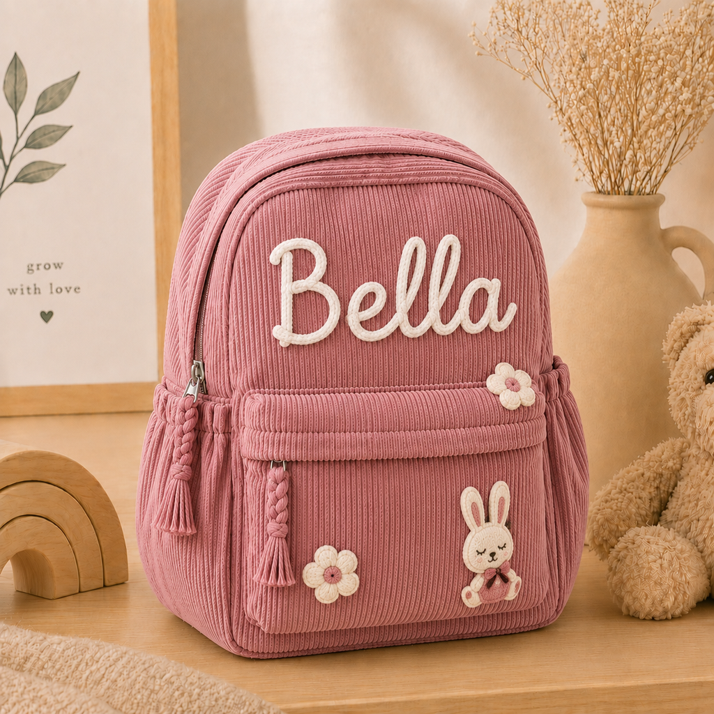 Mivio Kids – Mochila Infantil Personalizada con Nombre Bordado